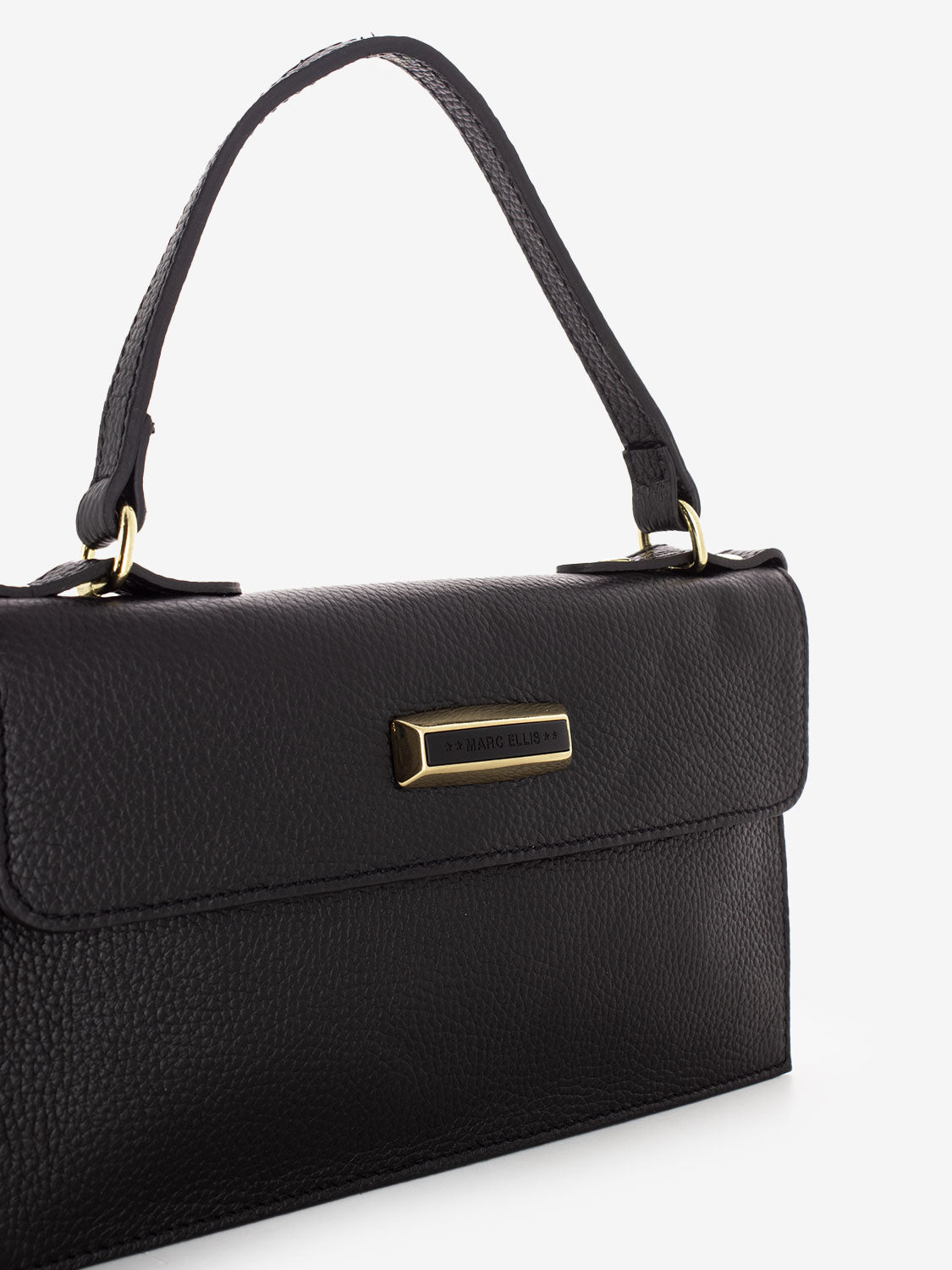 Borsa a mano Taria black / gold