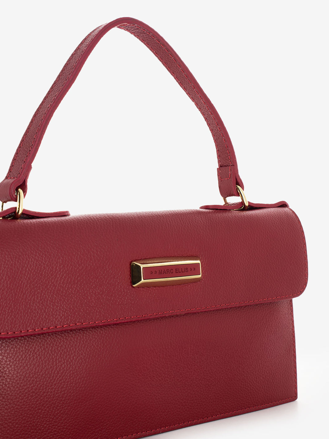 Borsa a mano Taria red dahlia / gold