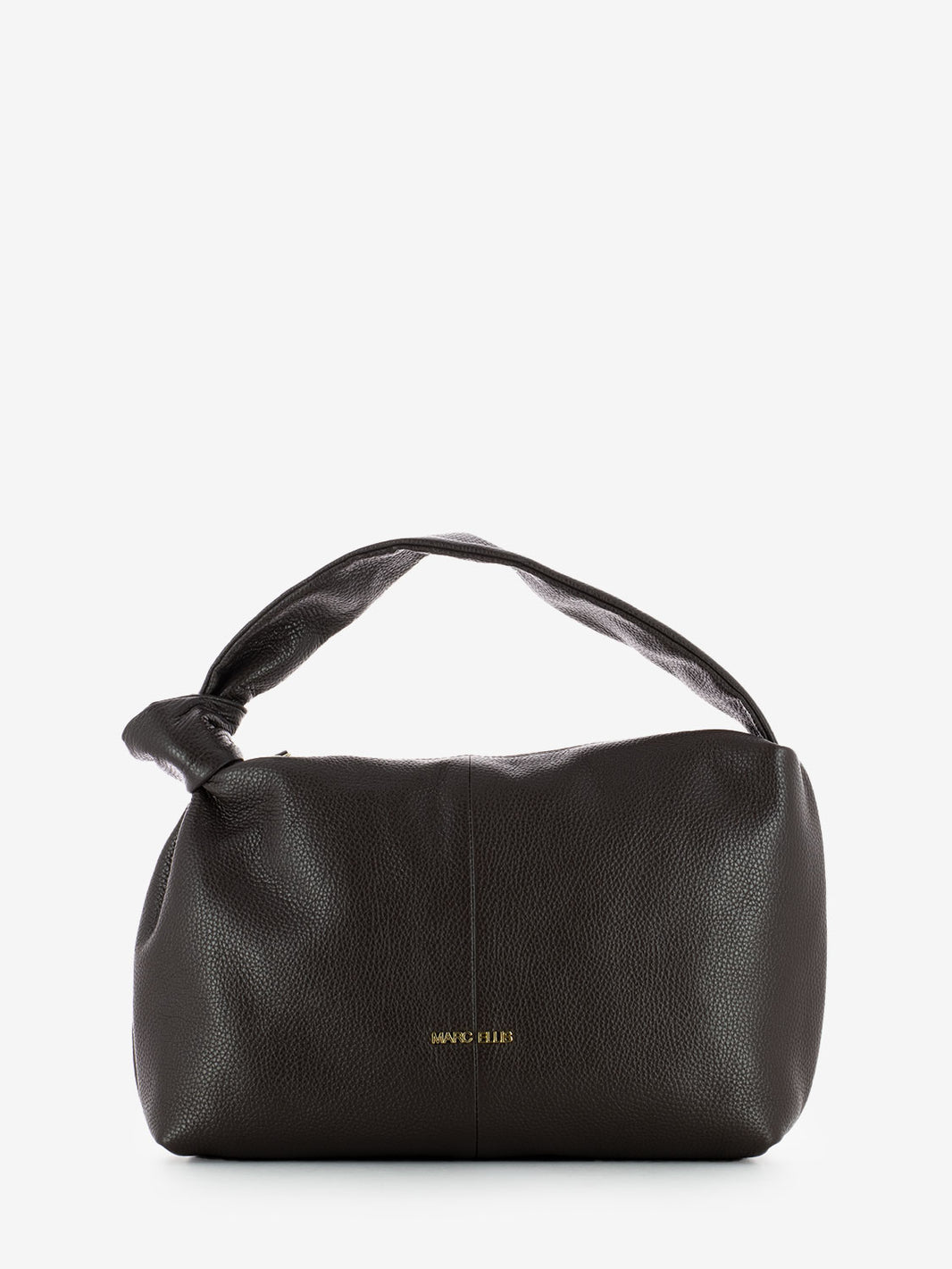 Borsa a spalla Angie cocoa/ gold