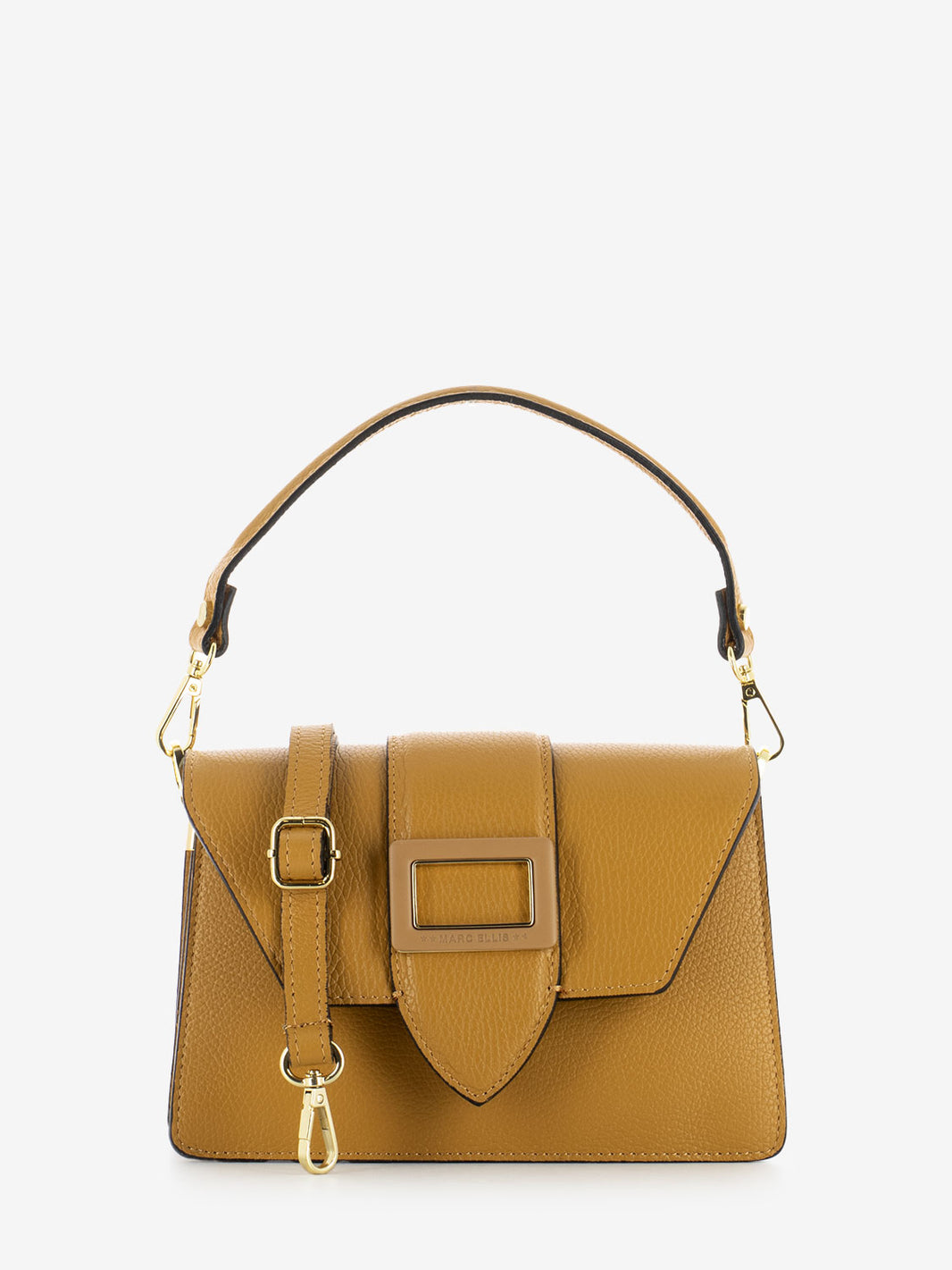 Borsa Kourtney caramel / gold