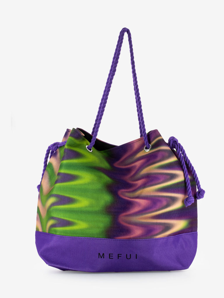 ME-FUI - Beach bag fantasia viola