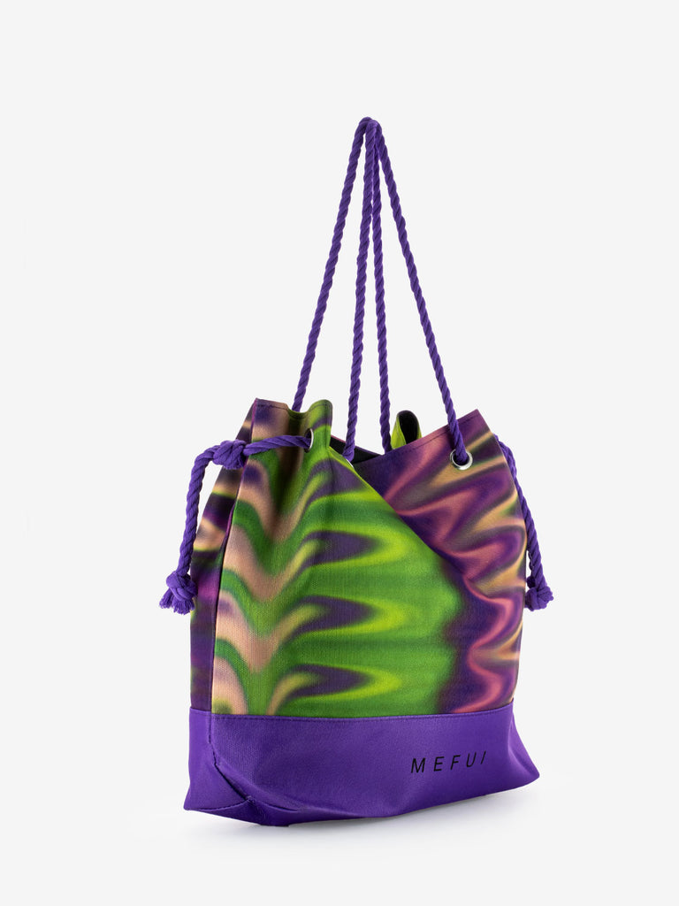 ME-FUI - Beach bag fantasia viola
