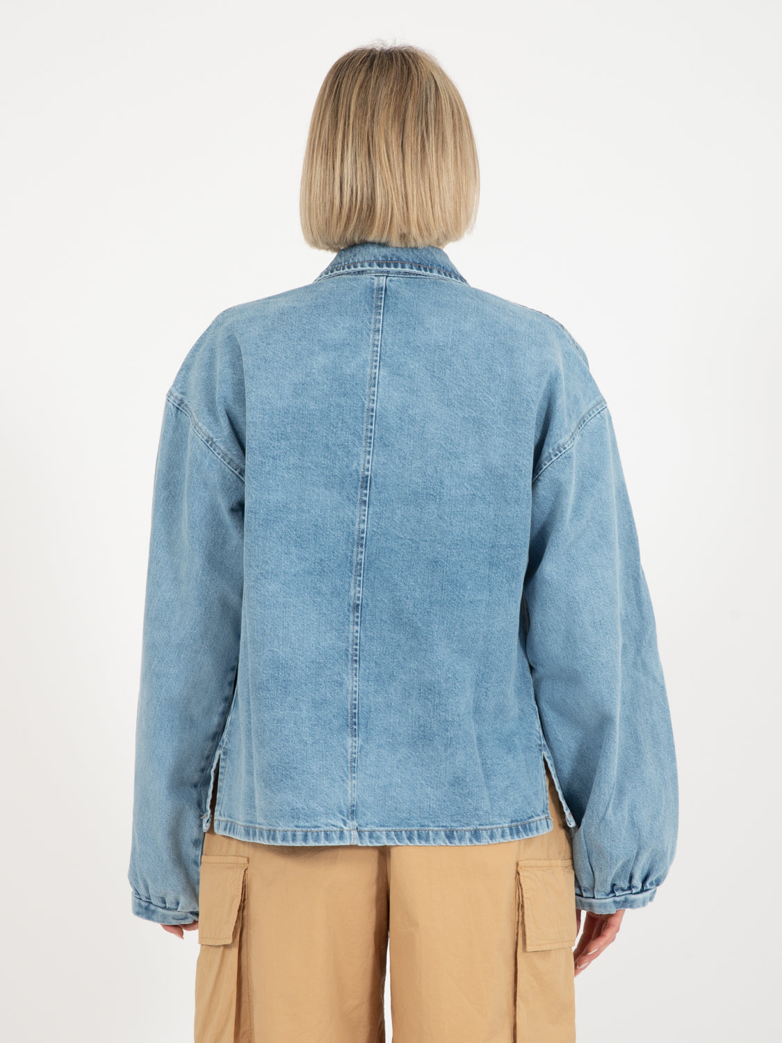 Giacca lou denim chiaro