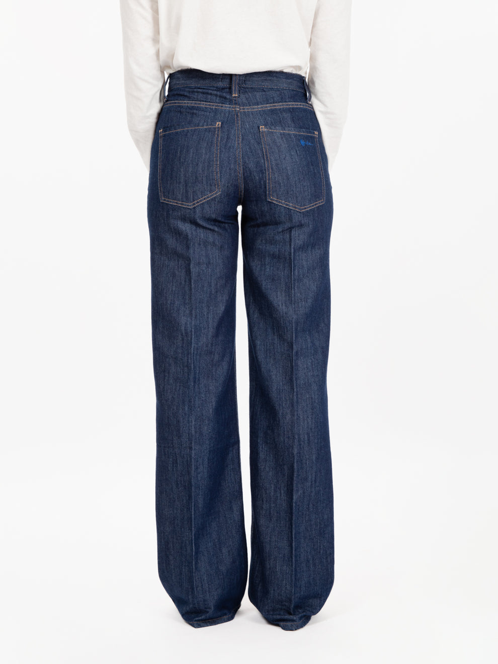Jeans a palazzo Miranda denim blu