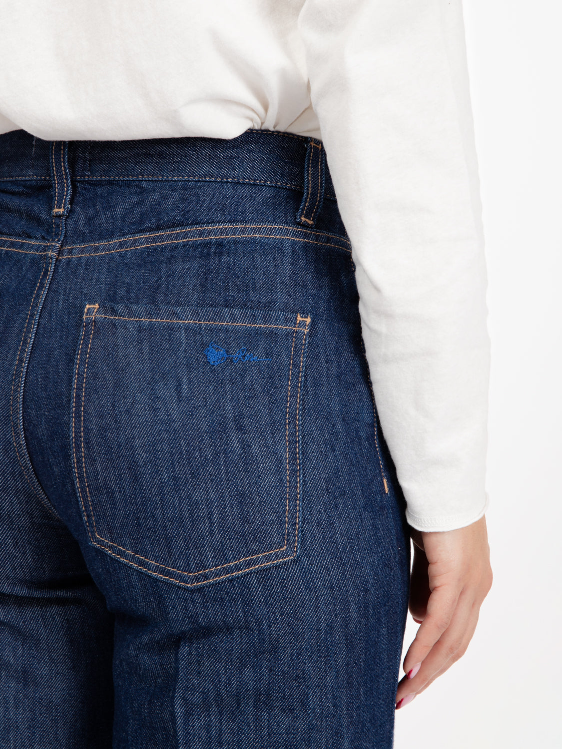 Jeans a palazzo Miranda denim blu