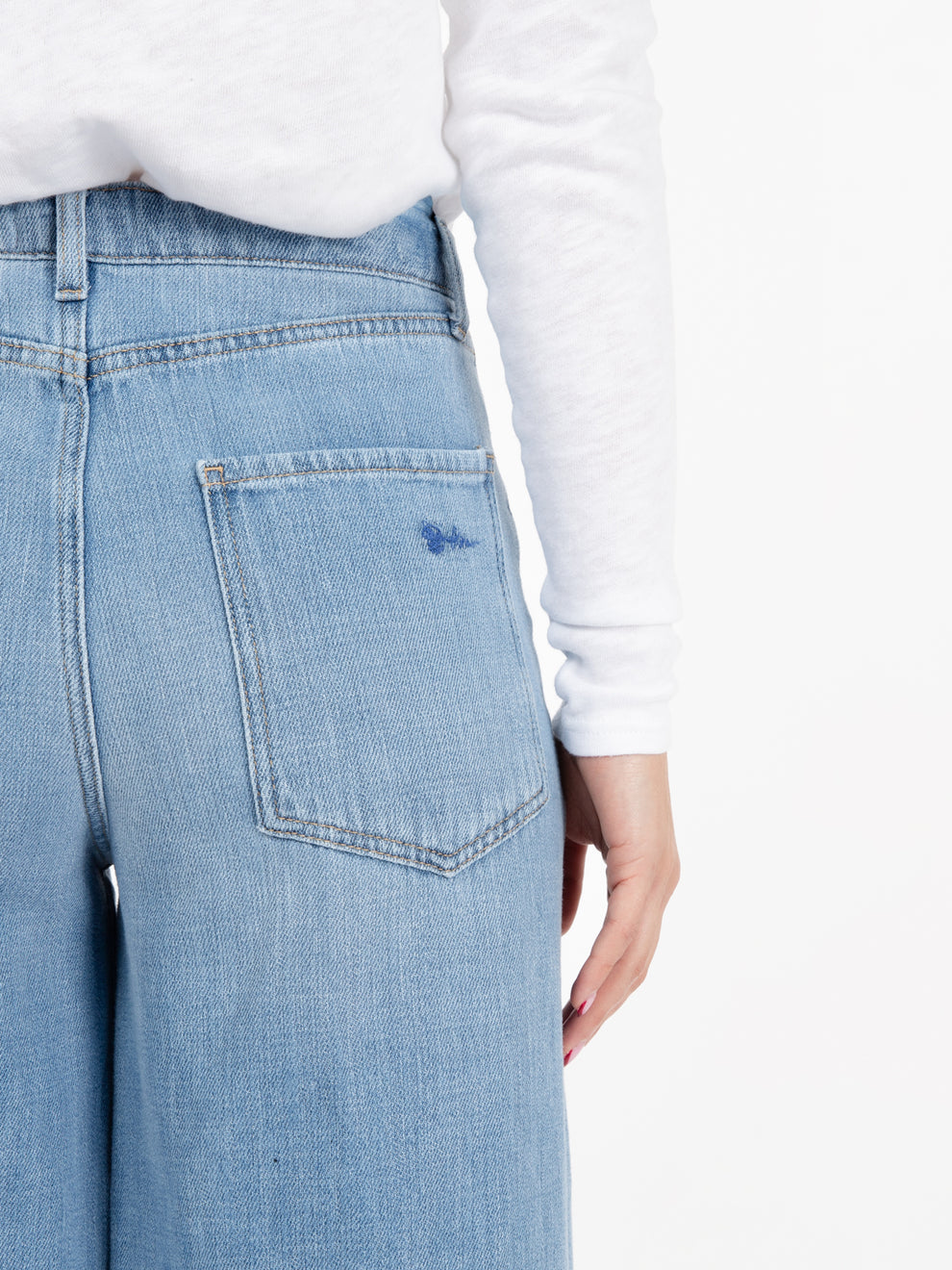 Jeans baggy Matilda denim medio