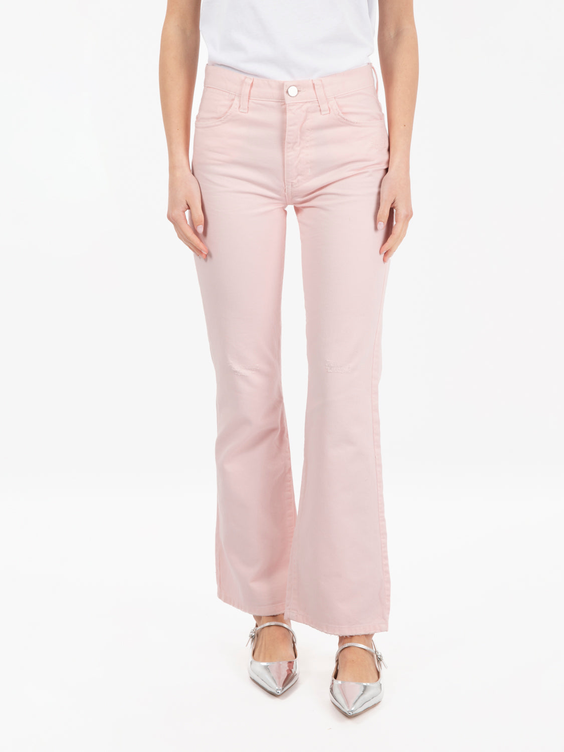 Jeans Mariet straight rosa