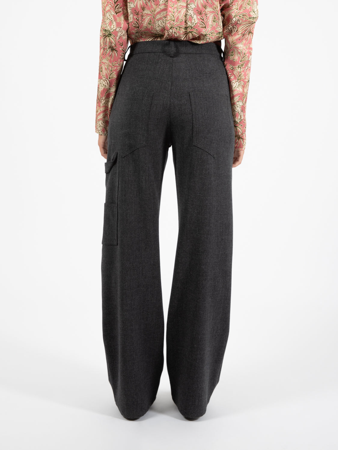 Pantalone a palazzo carpenter antracite
