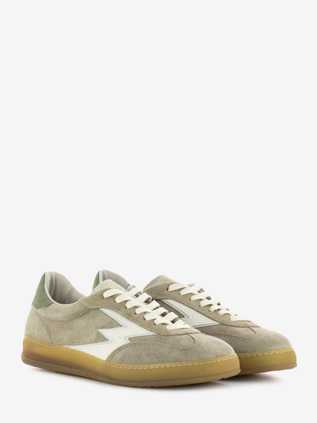 Sneakers Club beige / bianco /verde