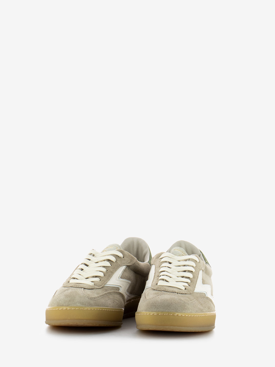 Sneakers Club beige / bianco /verde