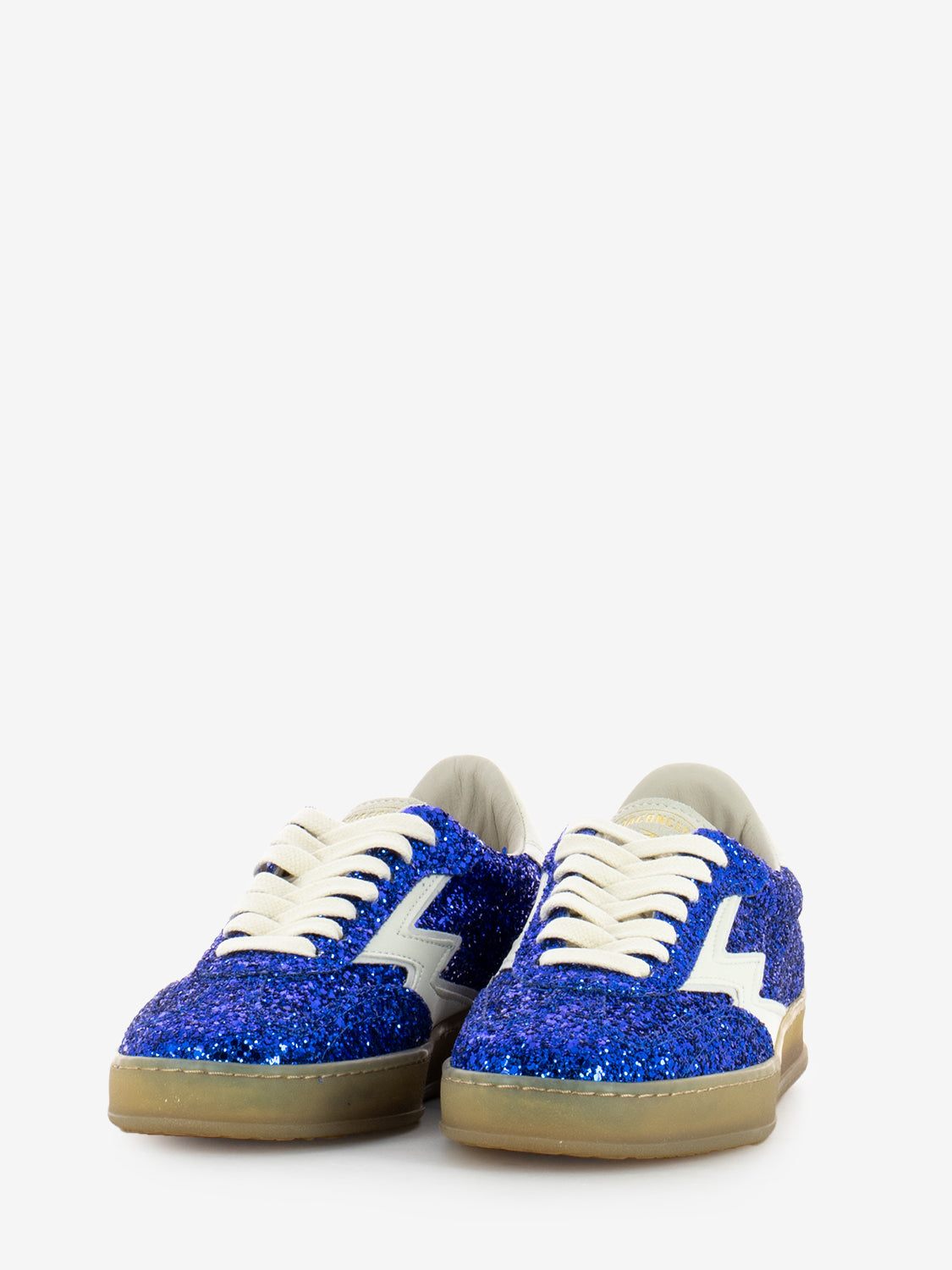 Deluxe club sneakers glitter / blue