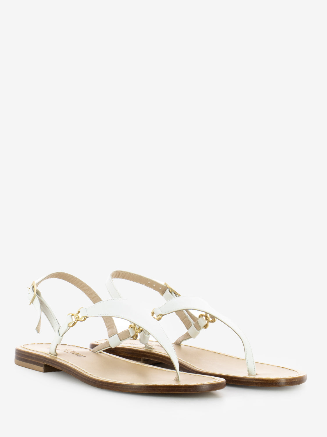 White Strap Flip Flop Sandal
