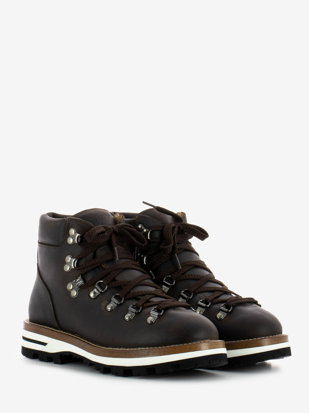 Cortina dark brown leather boot