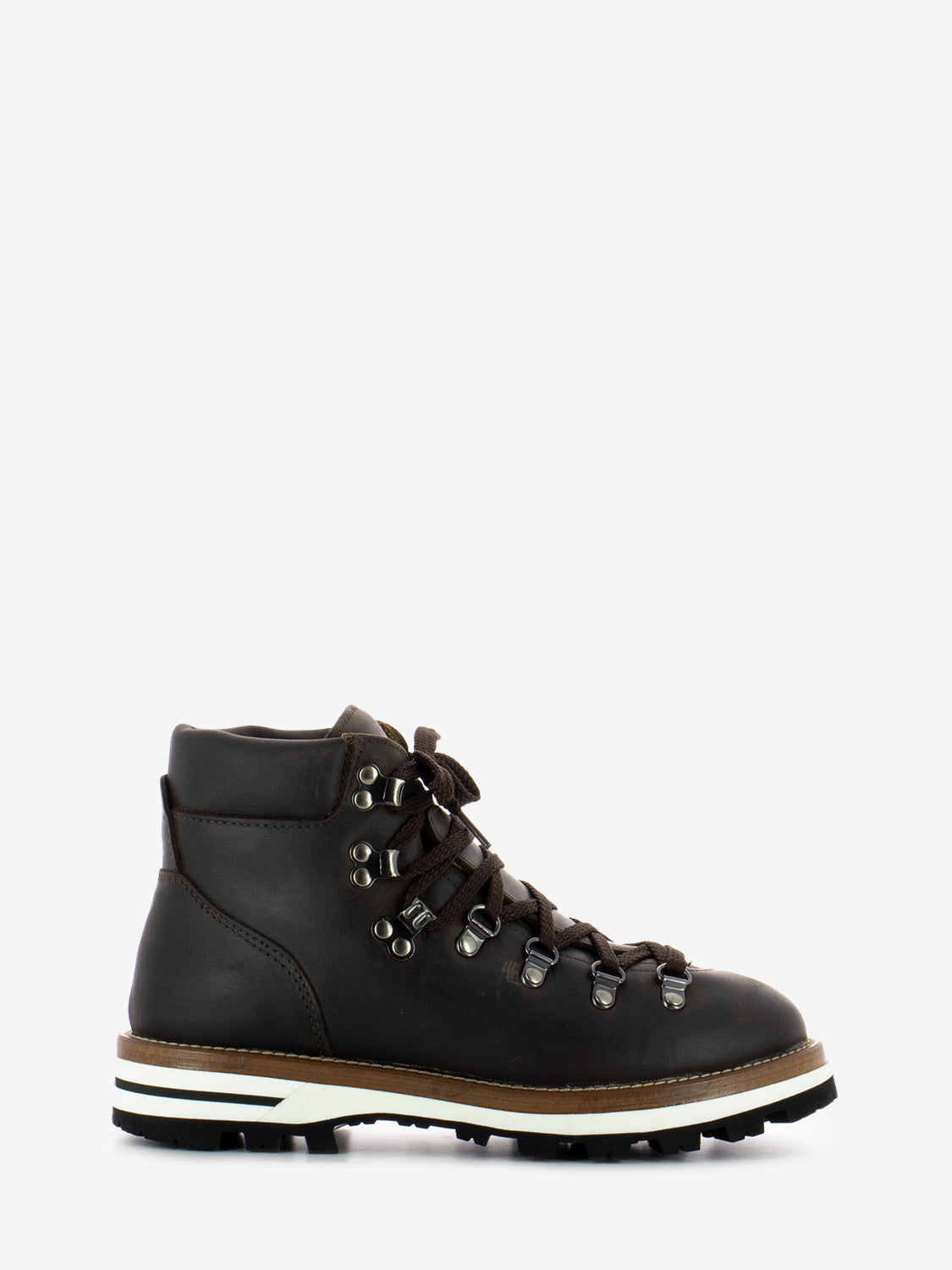 Cortina dark brown leather boot