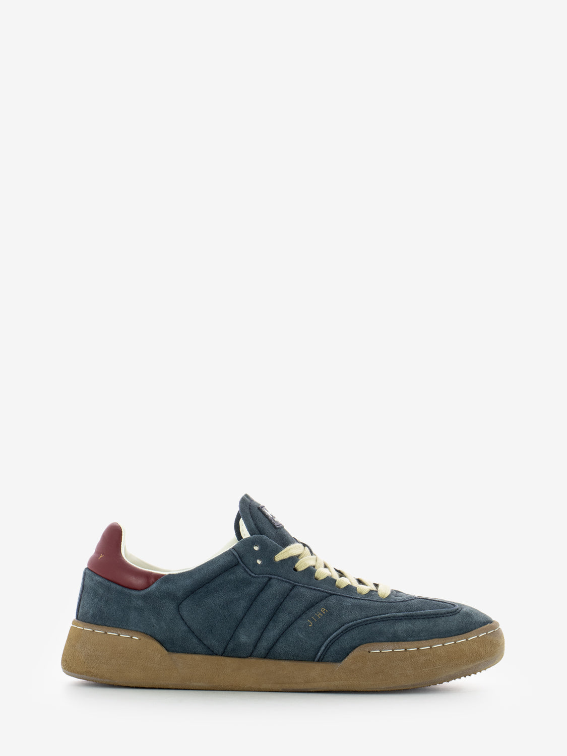 Sneakers in camoscio blu