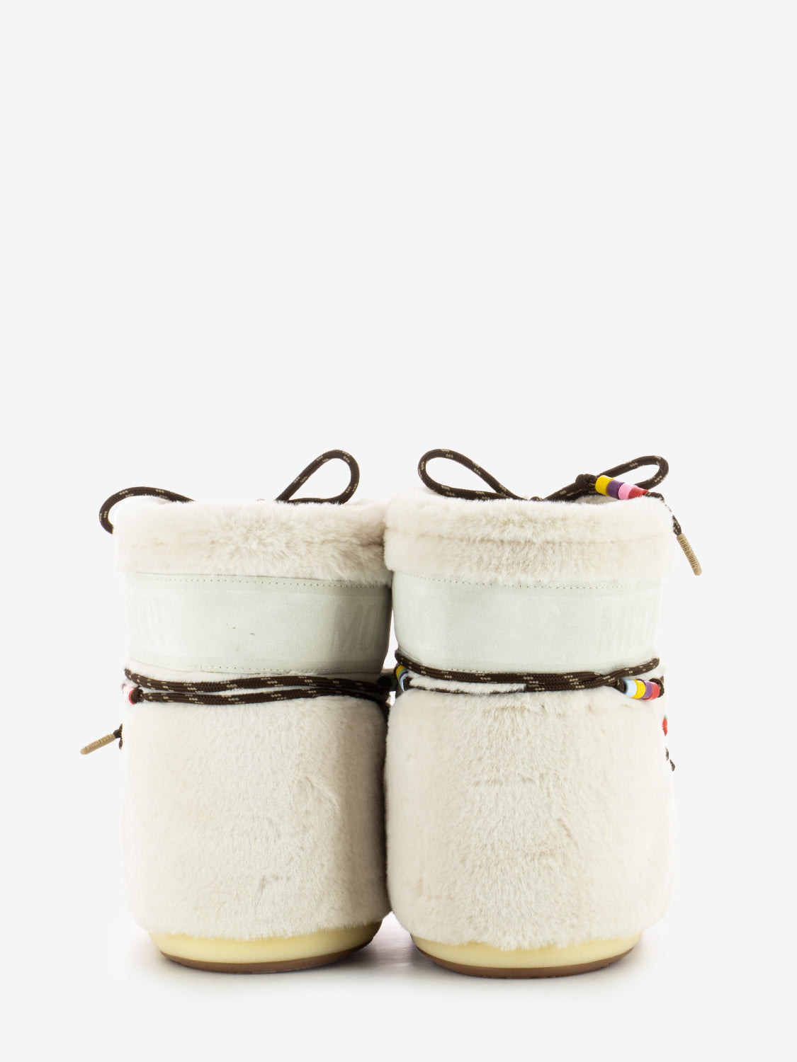 MB Icon low faux breads fur cream