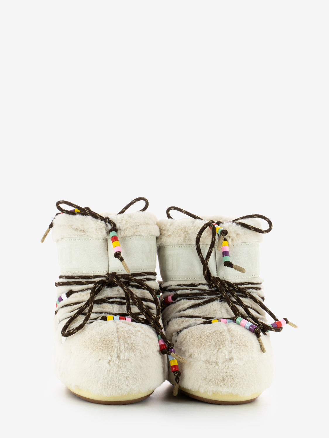 MB Icon low faux breads fur cream