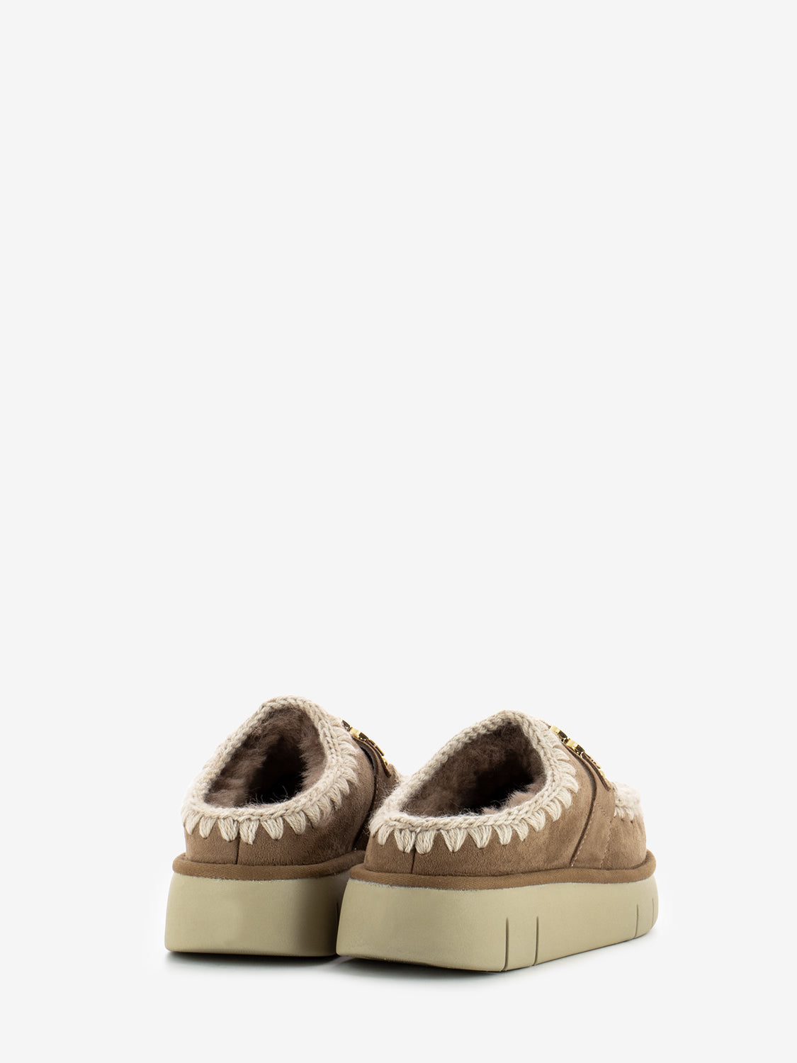 Bounce Clog Metal Logo Brown