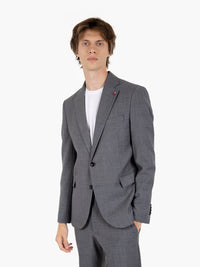 Abito in misto lana Detroit grigio