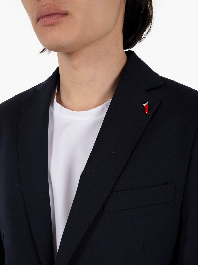 MULISH - Abito Zante monopetto blu navy
