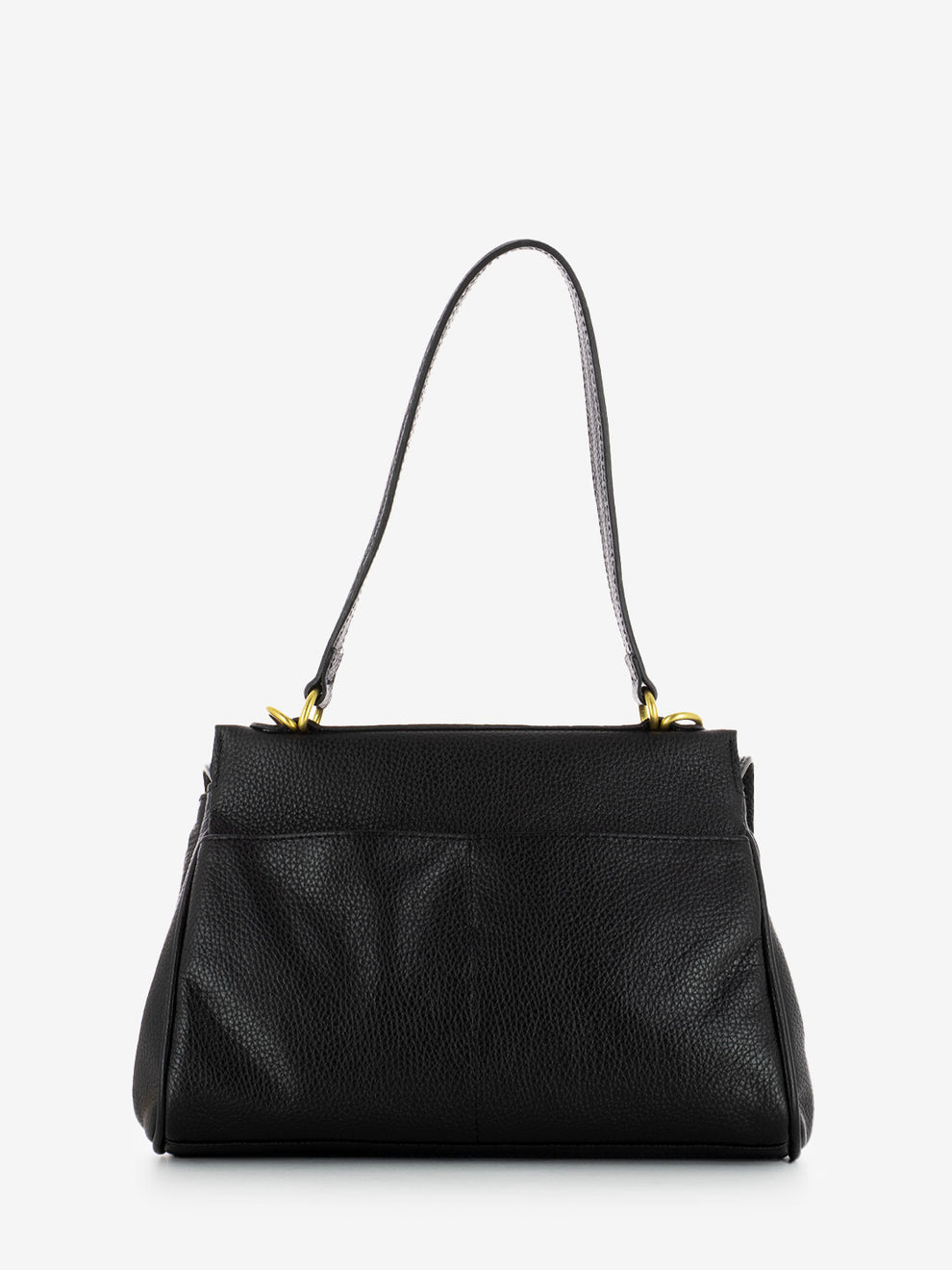 BLACK SHOULDER BAG 1064_NERO