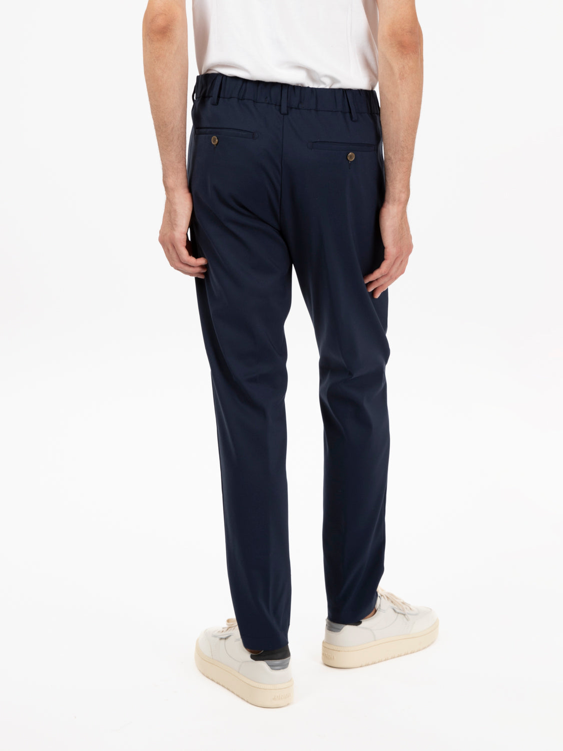 Panta laccio tecnico blu
