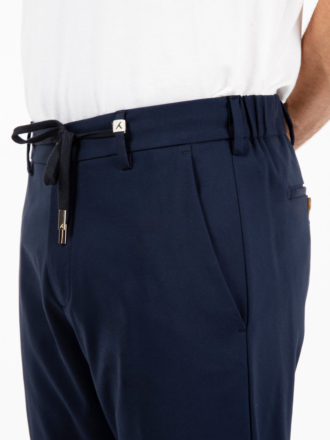 Panta laccio tecnico blu