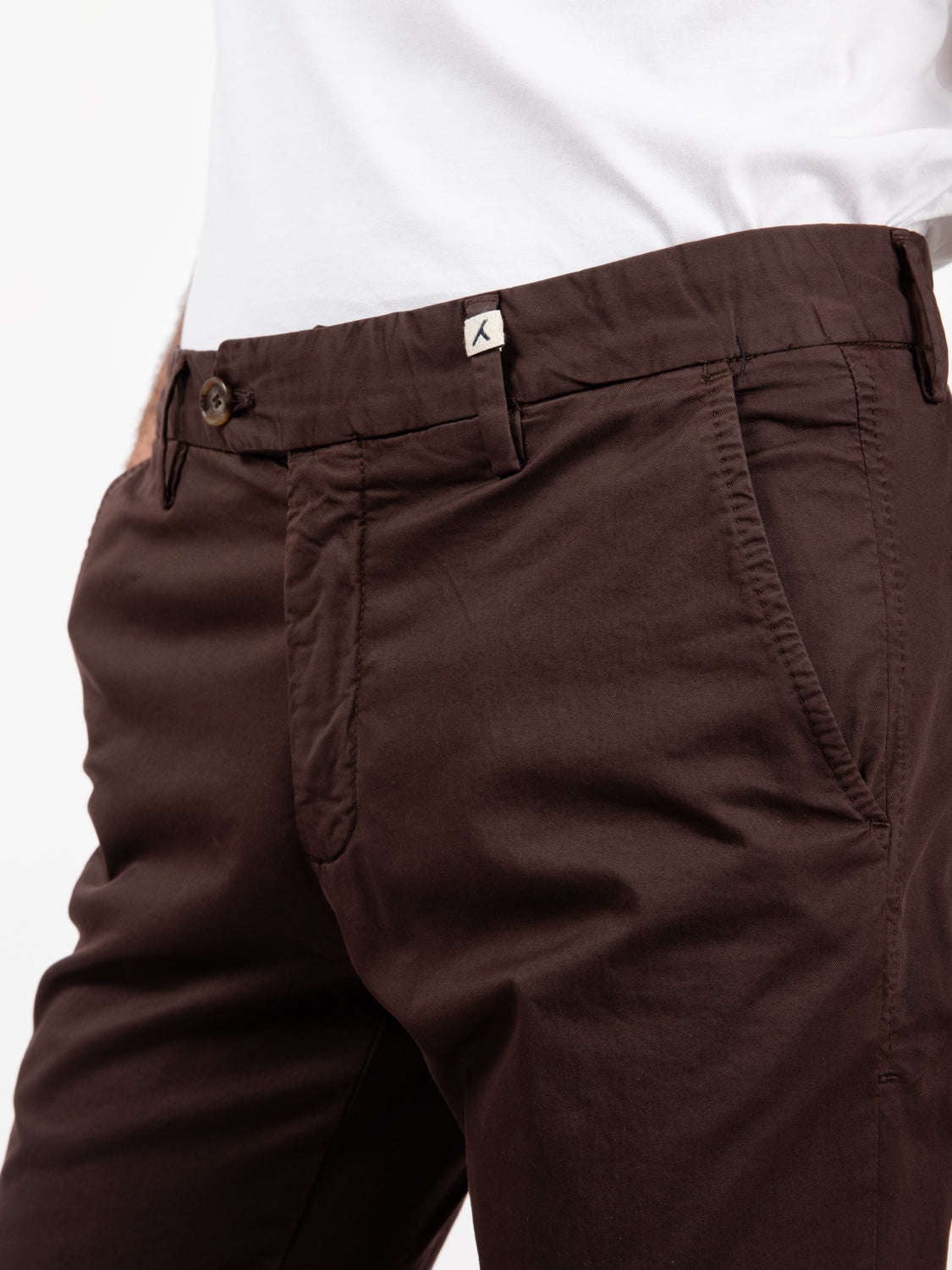 Pantalone Giove gabardine moro