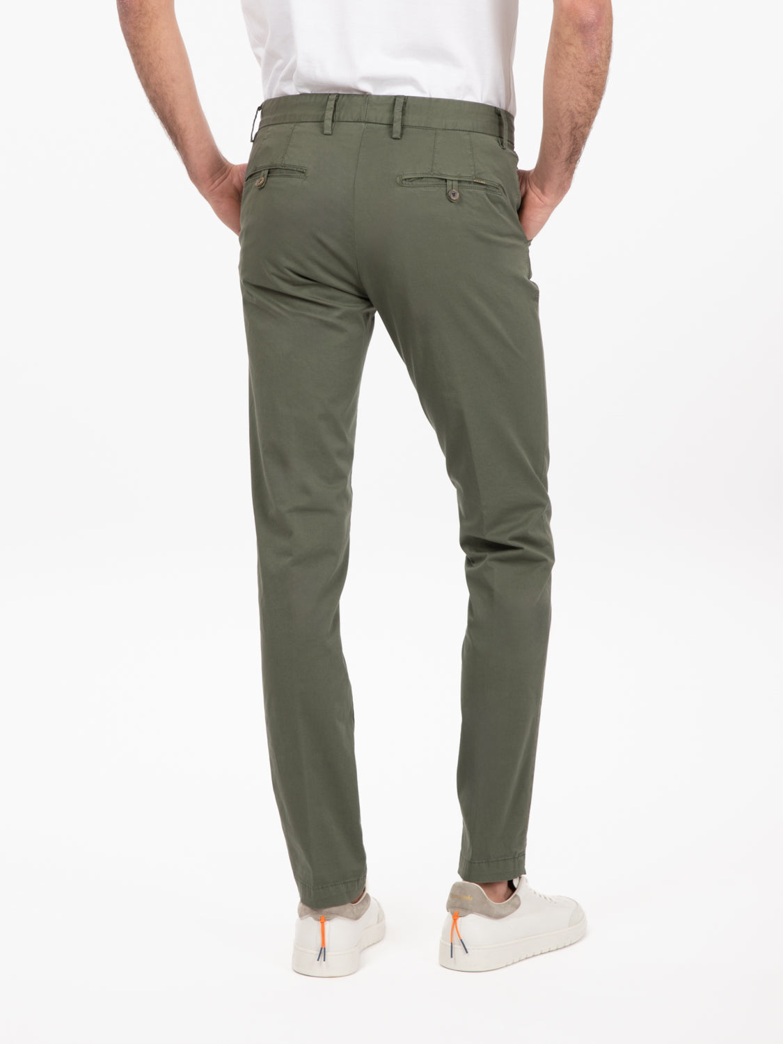 Pantalone Giove gabardine verde