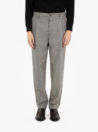 Pantaloni Ade spinato grigio