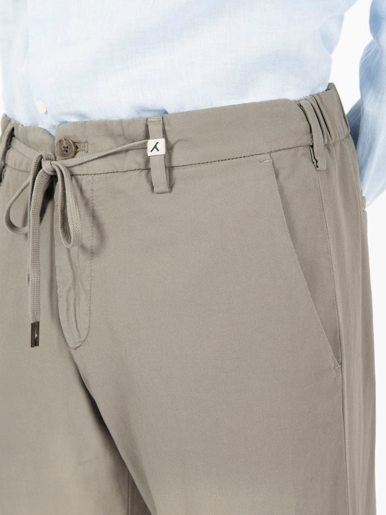 MYTHS - Pantaloni Apollo con coulisse verde militare