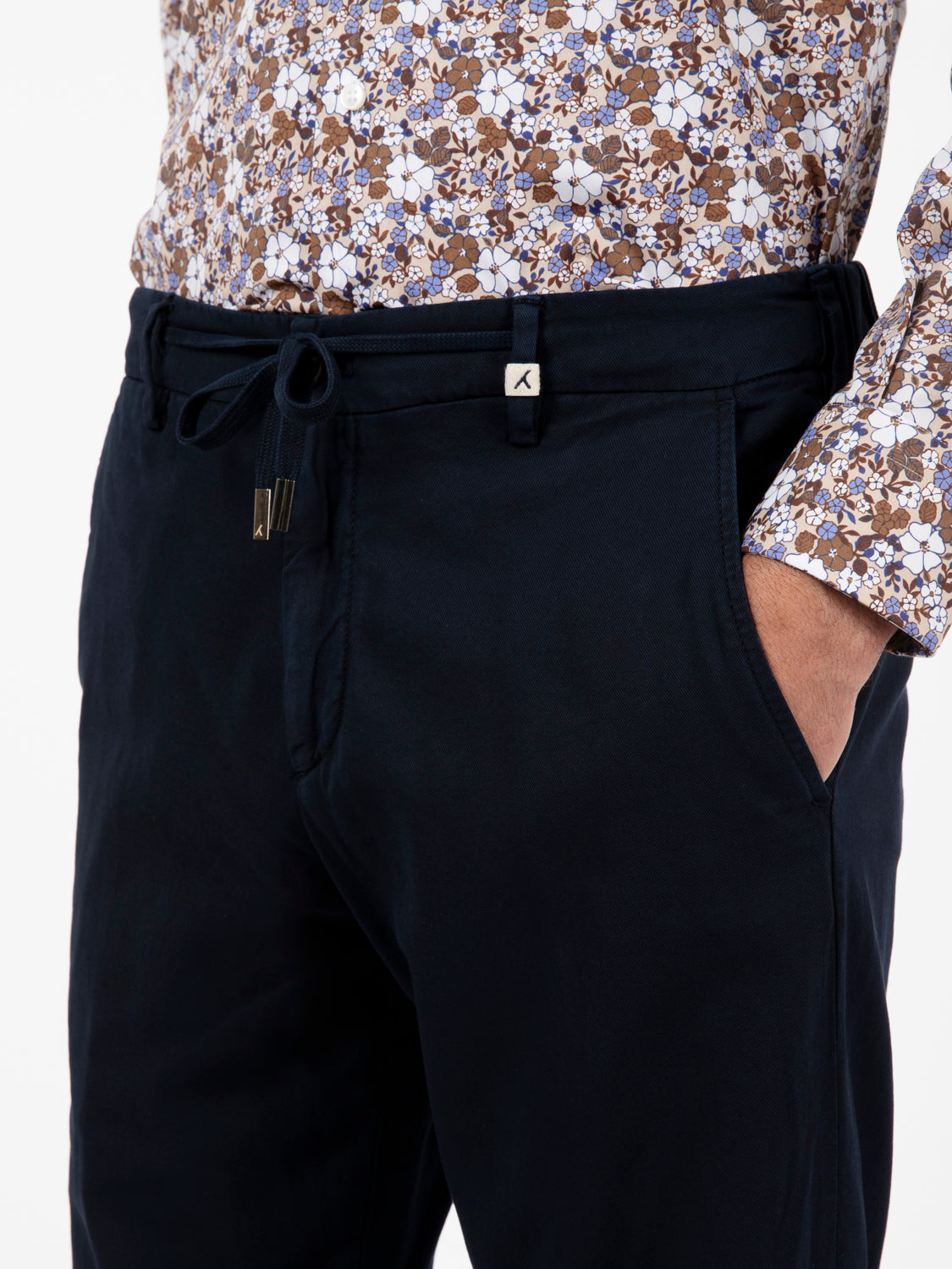 Pantaloni Apollo Ice cotton blu