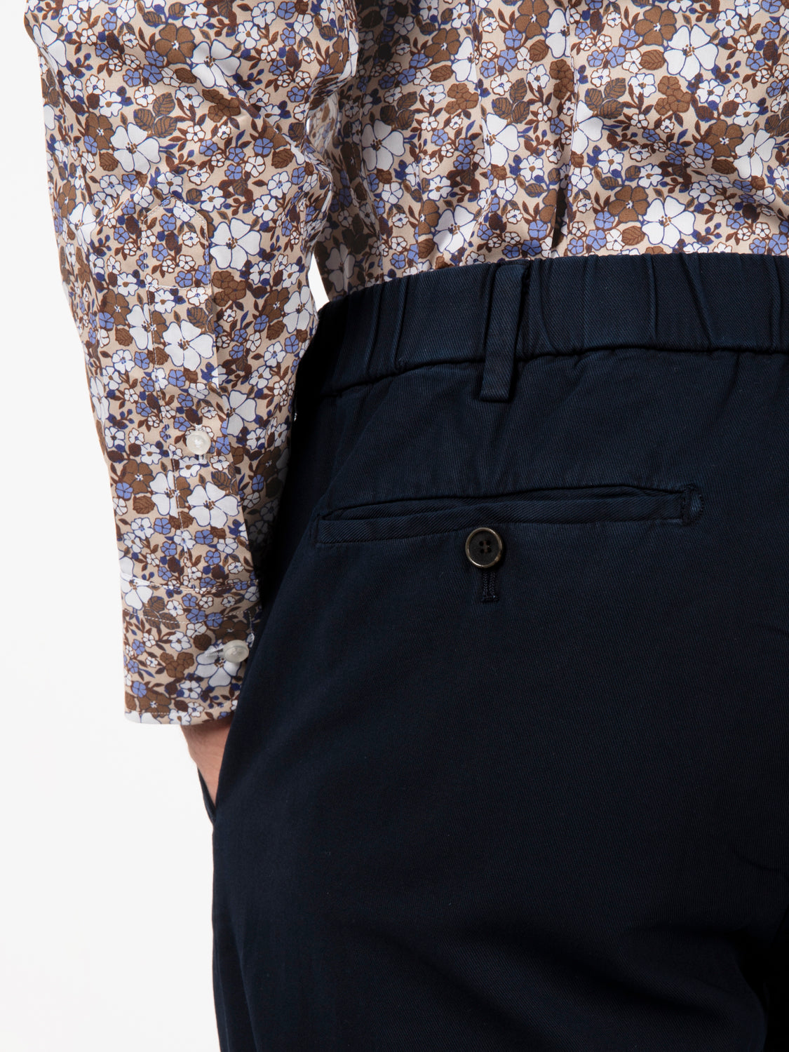 Pantaloni Apollo Ice cotton blu