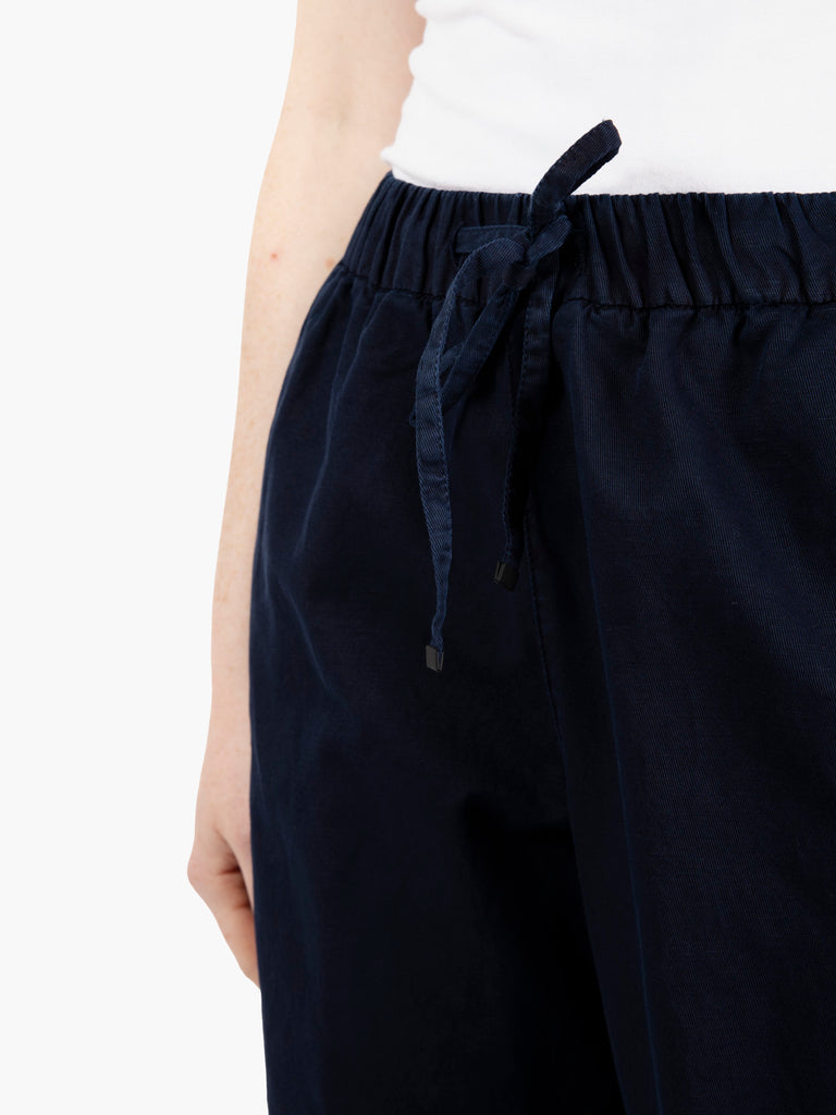 MYTHS - Pantaloni con coulisse blu