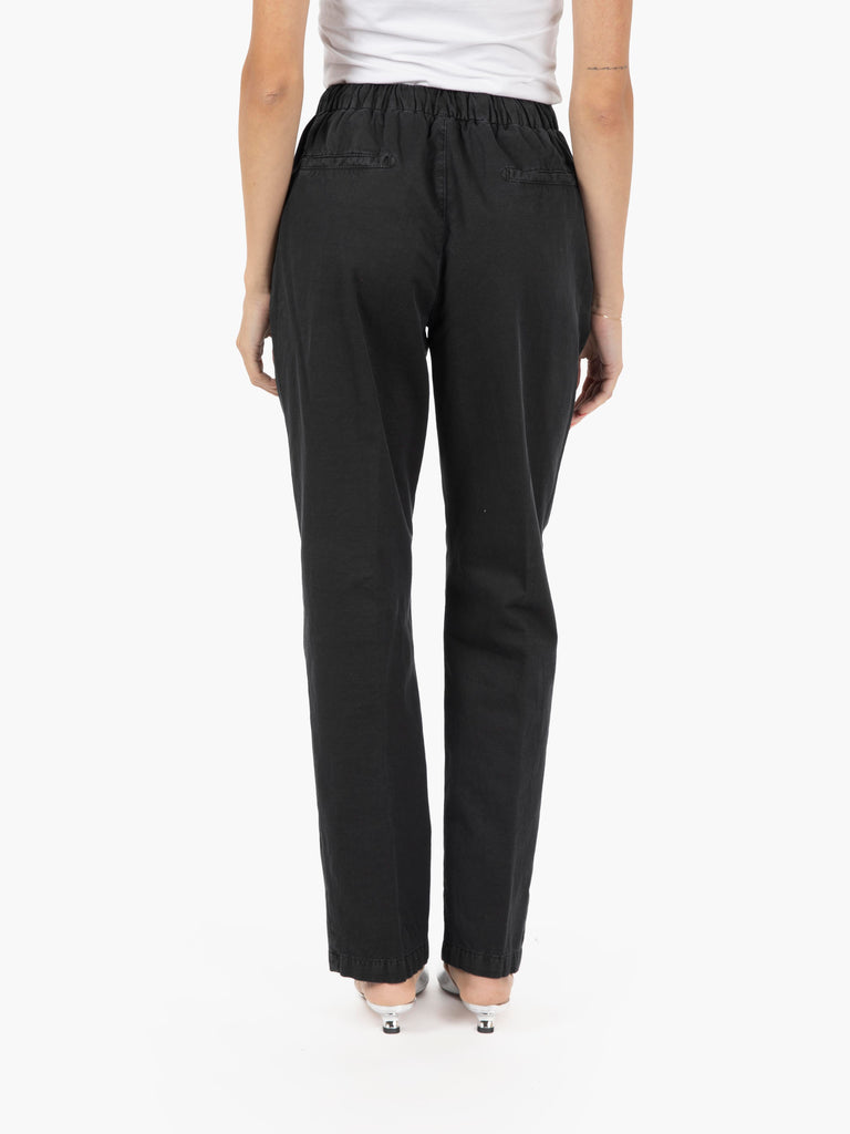MYTHS - Pantaloni con coulisse nero