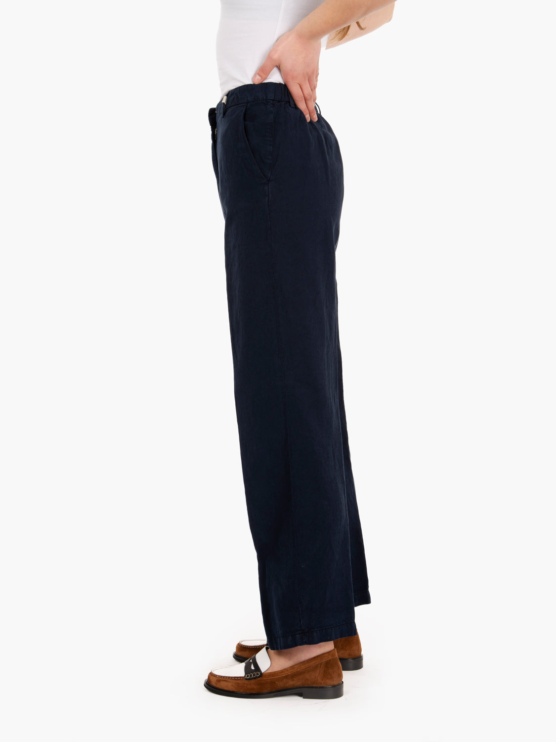 Pantaloni dritti blu