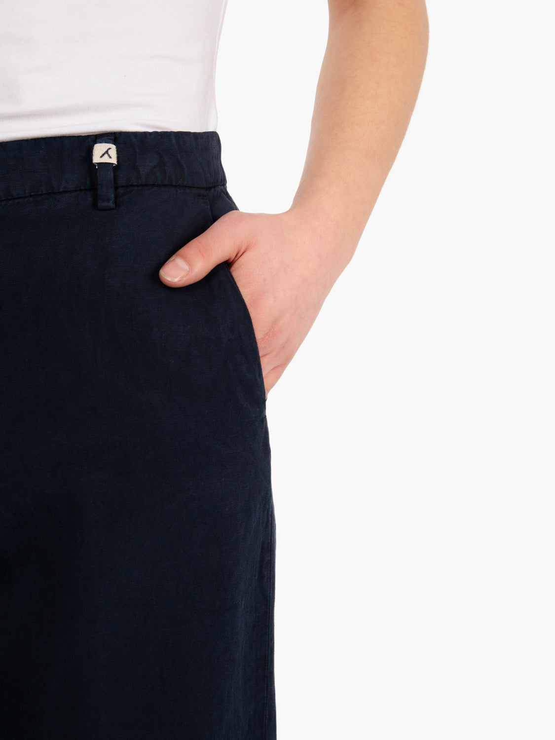 Pantaloni dritti blu