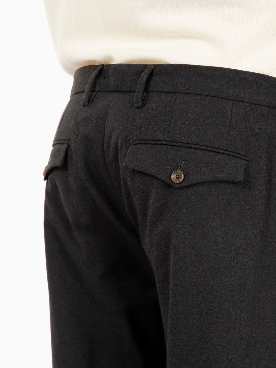 Pantaloni in poliviscosa grigi
