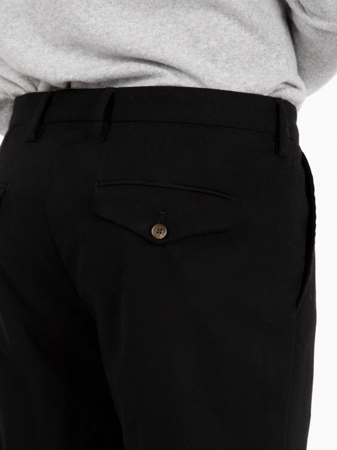 Pantaloni in poliviscosa neri