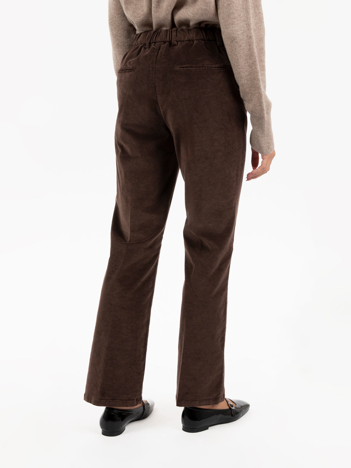 Pantaloni in velluto moro