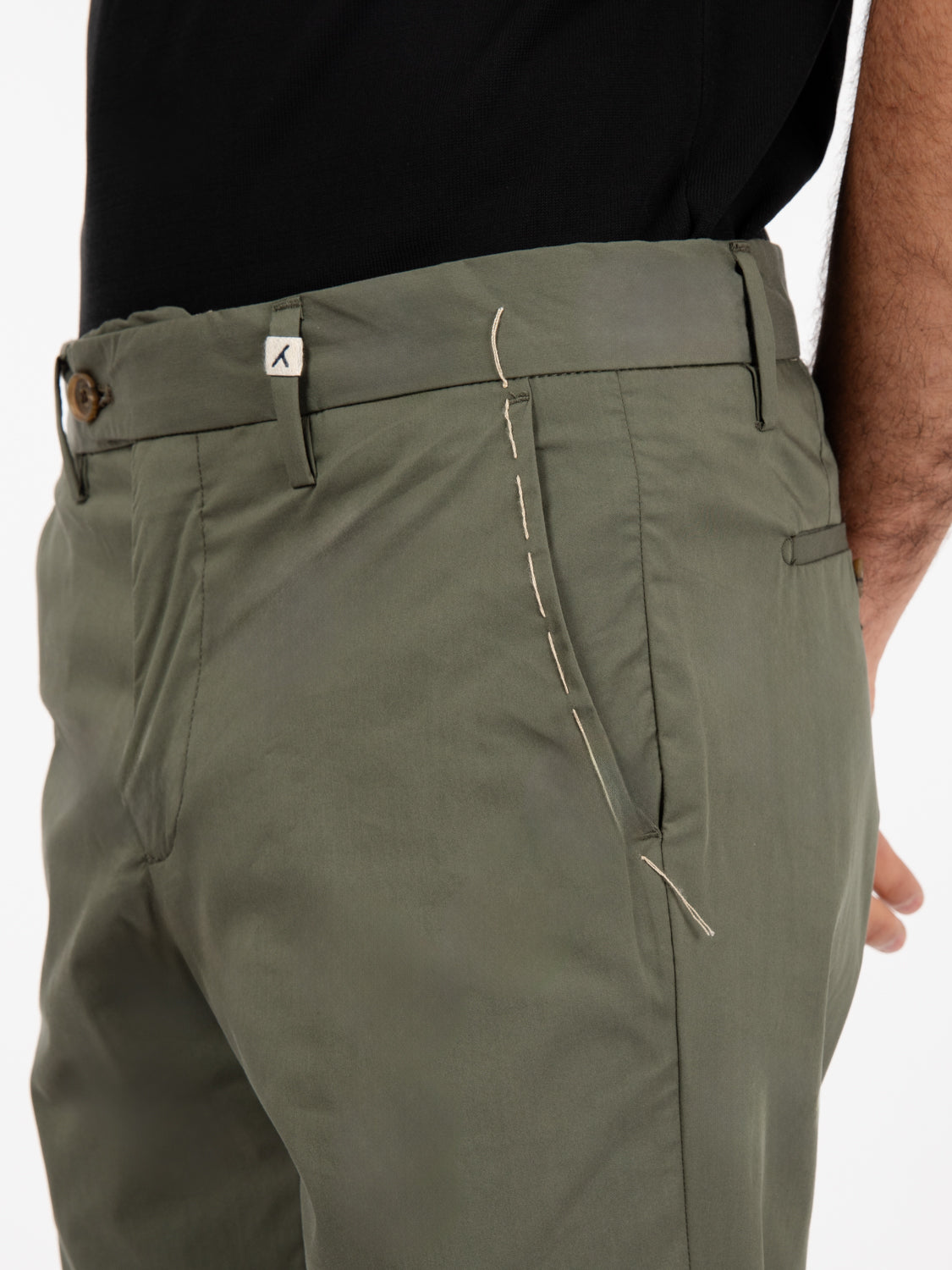 Pantaloni performance active verde militare