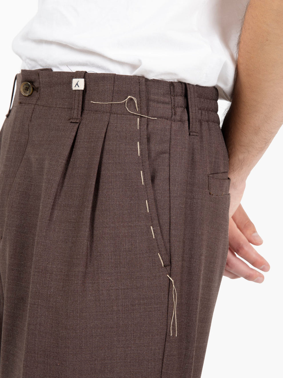 Pantaloni Poseidone larghi in Cordura® e Combat Wool™ moro