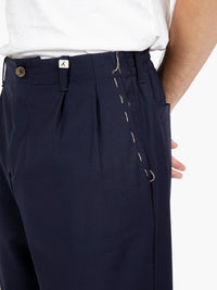Pantaloni Poseidone larghi in Cordura® e Combat Wool™ navy