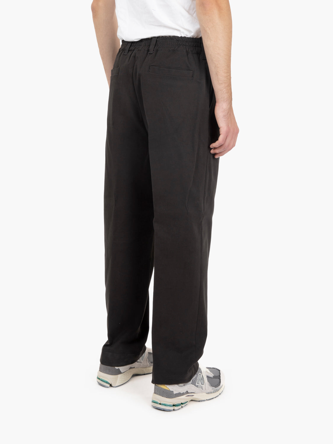 Pantaloni Poseidone larghi neri