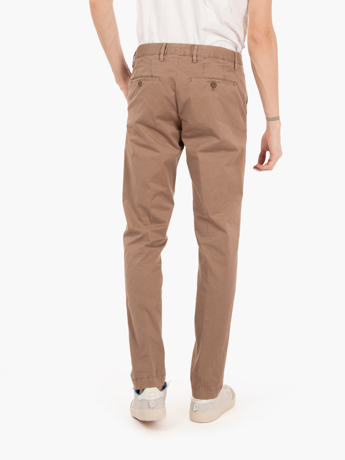Pantaloni Zeus cotone beige