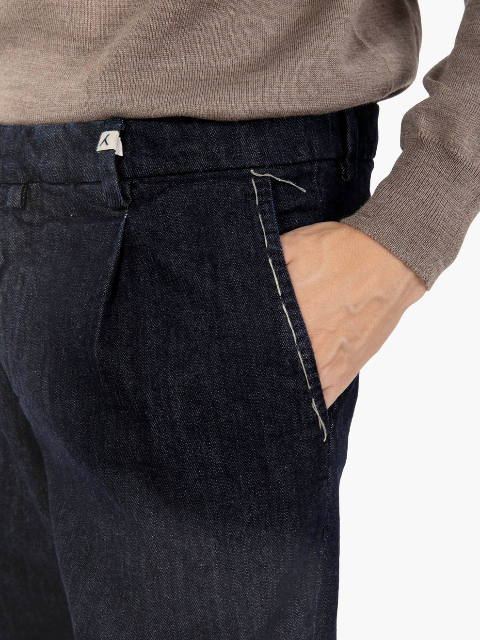 Pantaloni Zeus denim medio