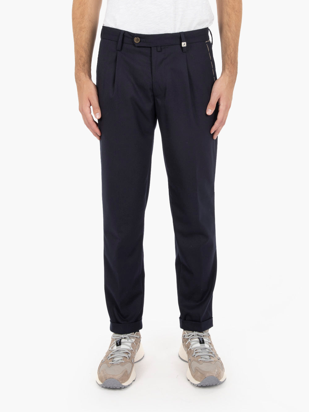 Pantaloni Zeus navy