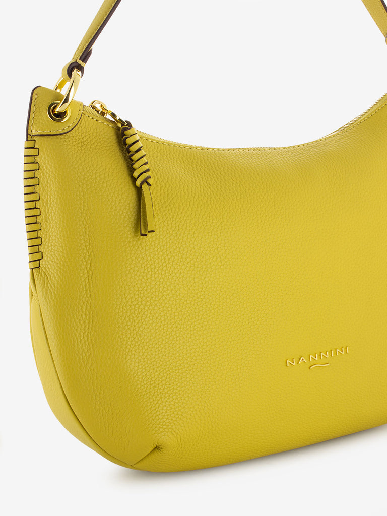 NANNINI - Borsa a spalla Yara giallo