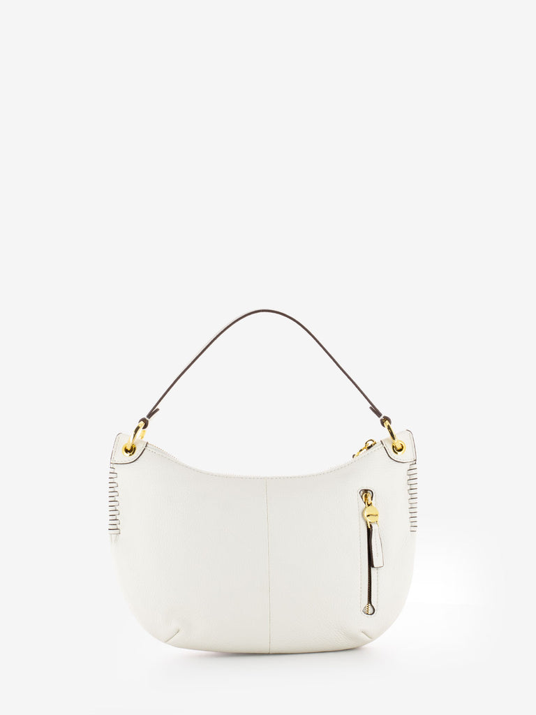 NANNINI - Borsa a spalla Yara small offwhite