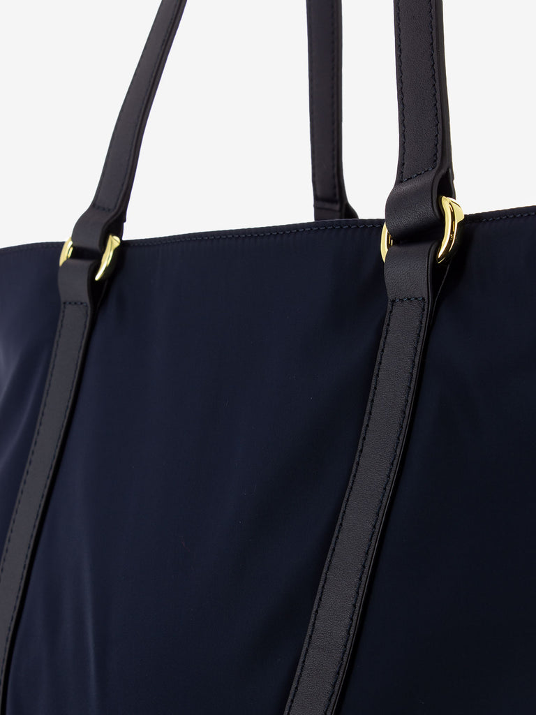 NANNINI - Borsa Liberty grande in nylon navy